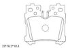 LEXUS 0446650170 Brake Pad Set, disc brake